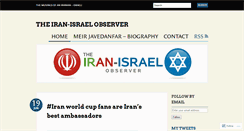 Desktop Screenshot of iran-israel-observer.com